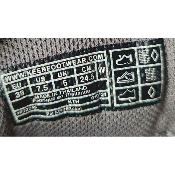 KEEN Women Terradora II Steel Grey Ocean Wave 1022346 US 7.5 Hiking Worn Once! - Picture 11 of 11